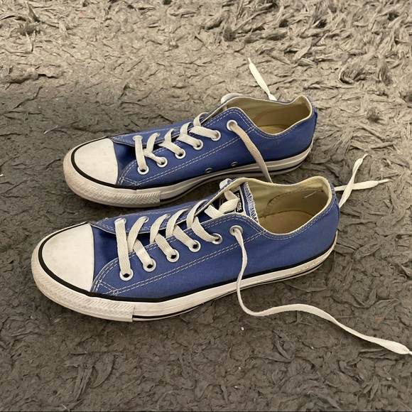 Blue Converse All Star Low Top Chuck Taylor Size 7 - Picture 3 of 3